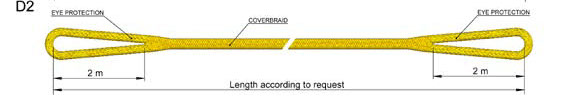 Photo of Double Eye Towing Line with Coverbraid