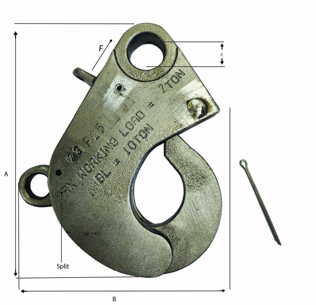 Photo of Quick Release Hook Stainless Steel BOSS Dimensions